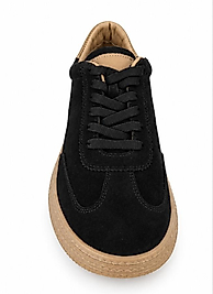 Minimal suet sneakers